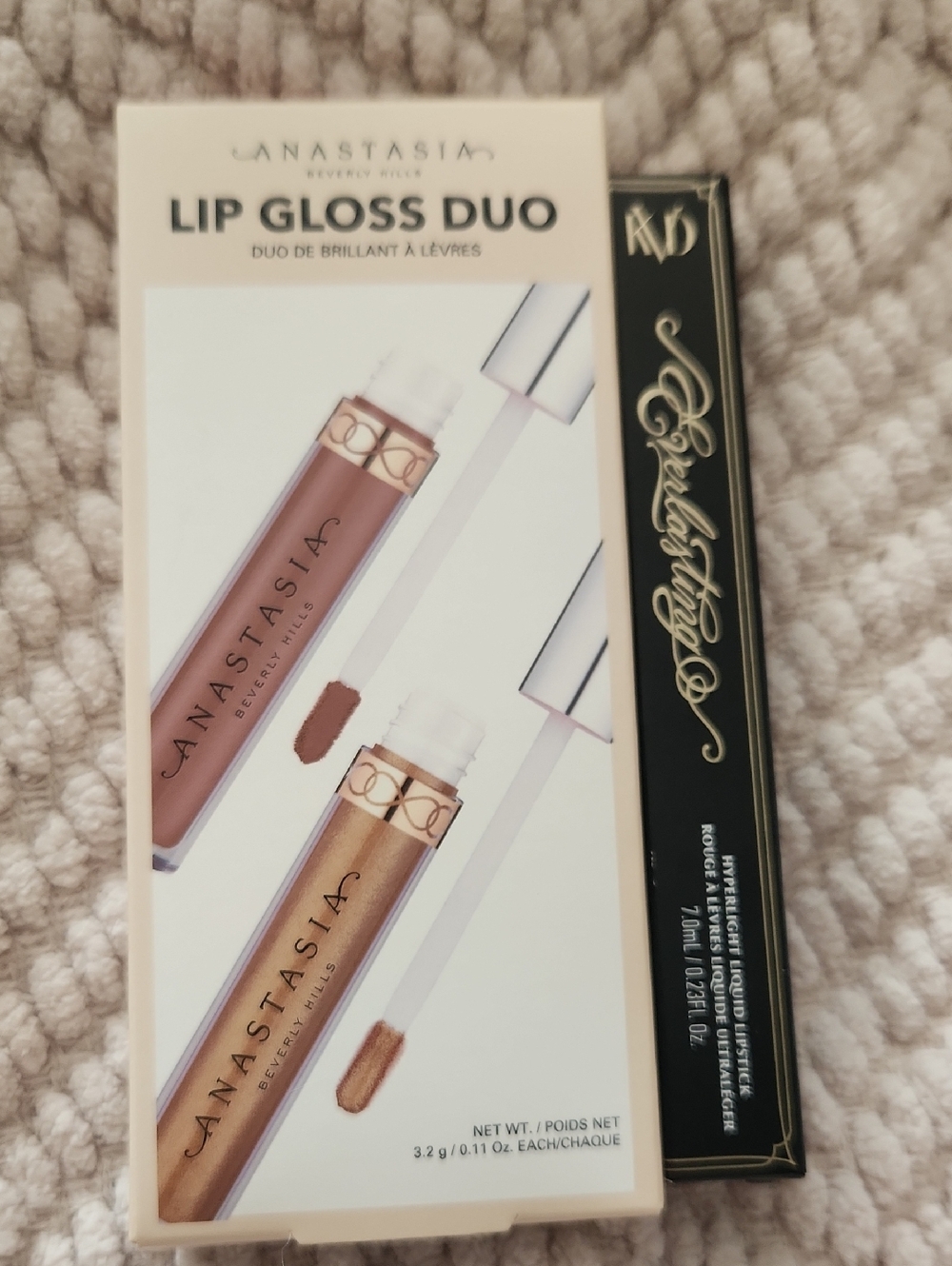 Anastasia Beverly Hills Lip Gloss Duo — Nude & Shimmering Gold